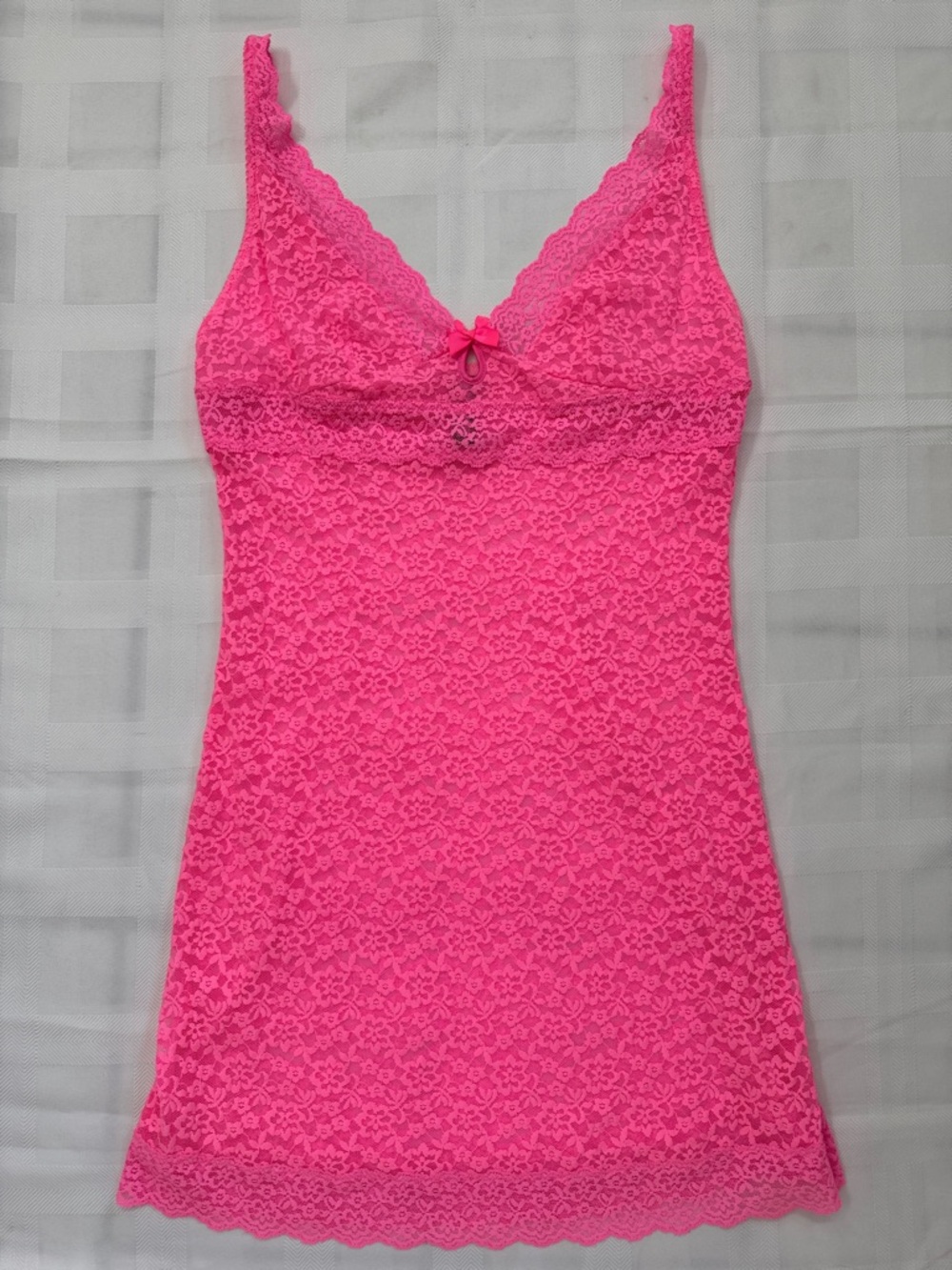 Beautiful Color Sexy Little Things by Victoria’s Secret Lace Slip V-Neck
